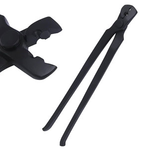 Black Coated Horse Farrier Tool Shoe Care Professional Steel Solid Grip <b>Nail</b> <b>Puller</b> Durable Farrier Equipment Hoof Maintenance - Product Image 1