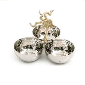 Vaisselle Fruits Serveur Plat Cuisine Usage De Service De Luxe Fête De Mariage Plateau Moderne À La Main Décoratif Bol De Service Alimentaire - Product Image 3