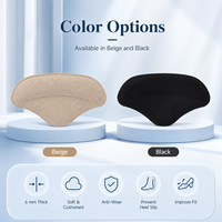 Almohadillas Autoadhesivas de Espuma Suave de 6mm para Talones, Ajustadores de Zapatos para Tacones Altos y Zapatos de Cuero para Mujer