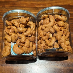 Noix de cajou du Cambodge de qualité supérieure W450, grillées à l'ail et au piment, collation savoureuse biologique, 100% naturelle, avec approvisionnement en vrac - Product Image 2