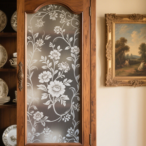 ฟิล์มตกแต่งกระจกฝ้า/แกะสลักแบบทันสมัยคุณภาพสูงเคลือบพื้นผิวกระจกกันน้ำฟิลม์สีกราฟิก - Product Image 3