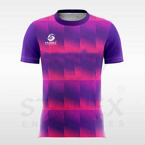 Camiseta de fútbol deportiva de alta calidad OEM, conjunto de uniformes de fútbol personalizados, fabricante de camisetas de fútbol - Product Image 2
