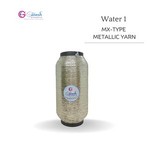 Jari de poliéster tipo MX Jari bordado 150D de alta tenacidad con hilo metálico tipo Lurex S y ST tipo cobre metálico MX - Product Image 1