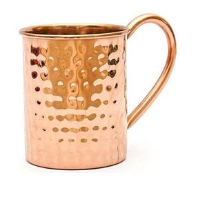 Hot Selling New Handmade Copper Moscow Mule <b>Mug</b> with Easy Grip Handle <b>Enamel</b> Design Finished Tumbler with Lid Straw Accessory - Product Image 5