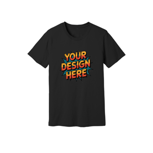 เสื้อยืดคอกลมสำหรับผู้ชายผ้าฝ้าย40% โพลีเอสเตอร์60% พิมพ์ลาย DTG ป้องกันกลิ่นซิลิโคนซอฟท์เนอร์ซักได้แบบกระชับปกติ - Product Image 3