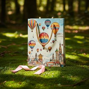 ถุงกระดาษเคลือบลามิเนตหรูหราแบบกำหนดเอง เป็นมิตรกับสิ่งแวดล้อม ย่อยสลายได้ ผิวด้าน สำหรับร้านขายเสื้อผ้า บรรจุภัณฑ์ของขวัญ และการตกแต่ง - Product Image 5