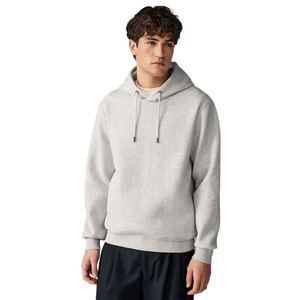 เสื้อมีฮู้ดขนแกะมีกระเป๋า, เสื้อมีฮู้ดผ้าคอตตอนสีผสมเข้ารูป - Product Image 1