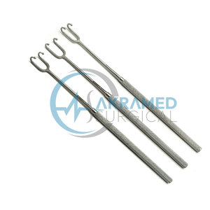 Retractor Manual de acero inoxidable Fomon de la mejor calidad, hecho en instrumento quirúrgico con manivela Pakistán, nuevo stock disponible - Product Image 3