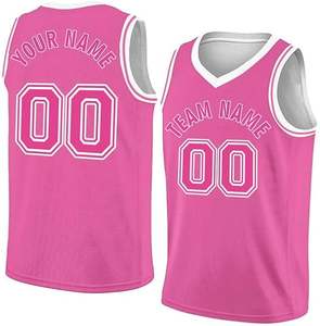 Camiseta de baloncesto personalizable camiseta de sublimación transpirable de secado rápido con nombre personalizado y Diseño de equipo - Product Image 6