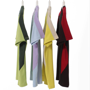 240 grammes 7A antimicrobien Cool-Tech Quick-Dry respirant 100% coton à col lambrissé T-Shirt bicolore à manches courtes pour hommes décontracté - Product Image 2