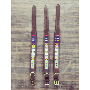 ปลอกคอสุนัขหนังปรับได้หลากสี - Product Image 3