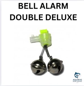 Aquiras Sport Fishing Deluxe Model Double Bell Metal Fishing Bite Alarm High Sensitivity Rod Tip Detector Clip Spring Alert - Product Image 2