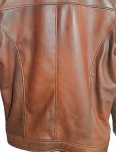 แจ็คเก็ตหนังแท้สำหรับผู้ชาย, แจ็คเก็ตหนัง100% ลำลอง - Product Image 6