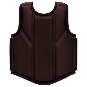 Protector de pecho con forro transpirable que garantiza la comodidad durante las largas sesiones de artes marciales. Protector de pecho con forma ergonómica. - Product Image 4