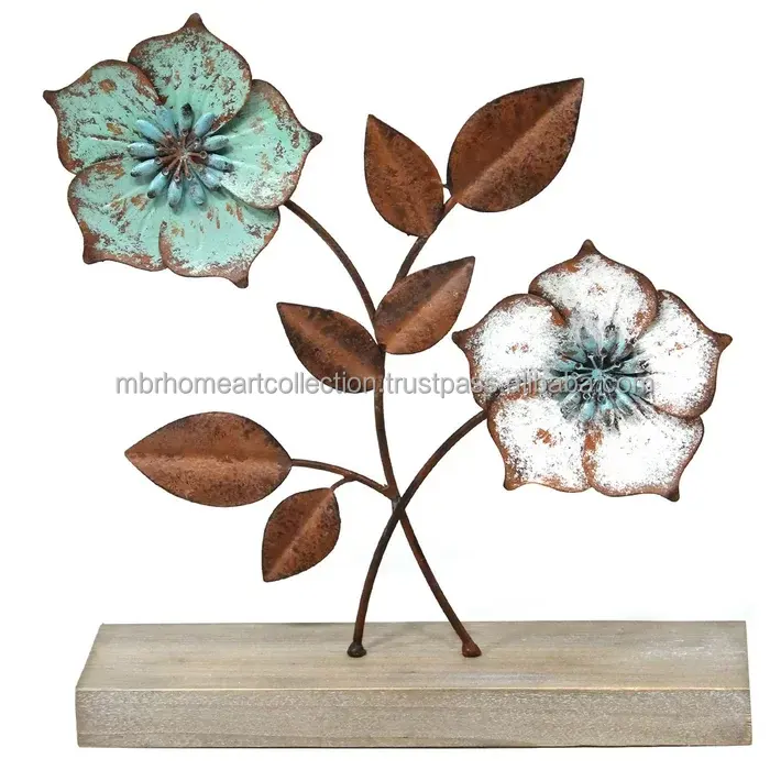 Incrível Estilo personalizado metal escultura Tabletop Decorative Show Piece para Home office e decoração do Hotel recém-personalizado