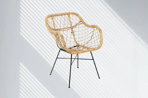 เก้าอี้รับประทานอาหารเหล็กดัด BENTANI B1 งานแฮนด์เมด พร้อมที่นั่งสบาย ดีไซน์โบราณทันสมัย จากอินโดนีเซีย - Product Image 2