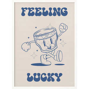 Lienzo Decorativo con Diseño Contemporáneo y Patrón de Naturaleza Muerta, Estilo Feeling Lucky - Product Image 3