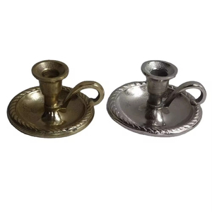 Juego de 2 portavelas de Metal de estilo único atractivo para la decoración del hogar de mesa portavelas de Metal para la iluminación de festivales - Product Image 4