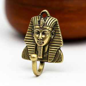 Brass Antique Pyramid Wall <b>Hook</b> Decorative <b>Coat</b> <b>Hooks</b> Figurine - Product Image 5