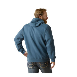 Haute qualité hommes rétro polaire français éponge coton coupe régulière quart-Zip lourd sweat à capuche uni impression personnalisée séchage rapide - Product Image 3