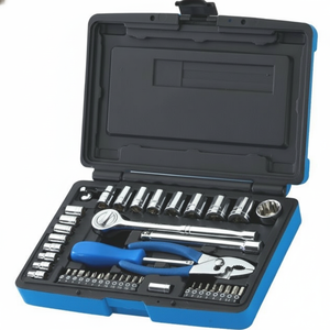 Ensemble de clés à douille à main de 43 pièces 1/4\" 3/8\" avec étui rigide OEM personnalisable - Product Image 1