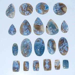 AAA +, la mejor calidad, cuarzo verde Natural, musgo, ágata, cabujón, piedras preciosas, forma de mezcla de piedras preciosas sueltas para la fabricación de joyas - Product Image 5