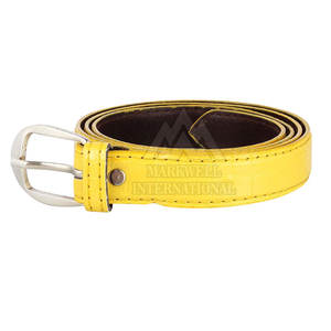 Cinturón de Cuero Ligero de Diseño Personalizado, Estilo Único, Cinturón de Cuero Duradero de Alta Calidad en Venta - Product Image 4