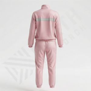 Custom Made High Quality Customized Color Streetwear <b>Reflective</b> Jogger Track Pants Women Striped <b>Reflective</b> Tracksuit Sets - Product Image 2