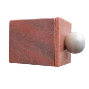 Salero de Mármol Rojo de Fabricación a Granel, Caja de Lujo para Guardar Especias para Cocina y Hogar al Mejor Precio al por Mayor de un Proveedor Indio - Product Image 5