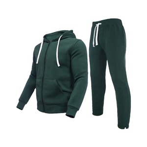 Survêtement d'hiver sportif avec logo personnalisé pour hommes Pantalon de jogging à capuche respirant avec logo personnalisé Fabricant de vêtements de sport OEM/ODM - Product Image 1