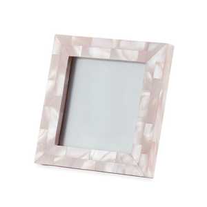 Rectángulo Madre de perla incrustaciones hechas a mano ligero LED playa Mesa marco de fotos nuevo diseño 2023 - Product Image 3