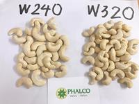 Vietnamese biologische rauwe cashewnoten van hoge kwaliteit W320 W240 LP voor export groothandel