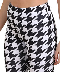 Vente chaude nouvelle mode impression patchwork leggings yoga fitness quatre aiguilles six lignes pantalon pour femme - Product Image 3