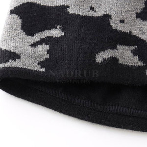 Bonnet imprimé personnalisé le plus vendu chapeau de haute qualité nouveau Style tricoté accessoire d'hiver accessoire de mode chaud - Product Image 5