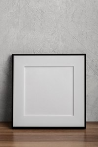 Cadre photo en mosaïque d'os blanc moderne et tendance en acier inoxydable carré avec impression UV s'adapte à toutes les tailles d'image pour la décoration d'affichage à la maison - Product Image 2