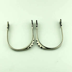 Espuelas de equitación de acero inoxidable duraderas para zapatos equipo de equitación ecuestre profesional - Product Image 4