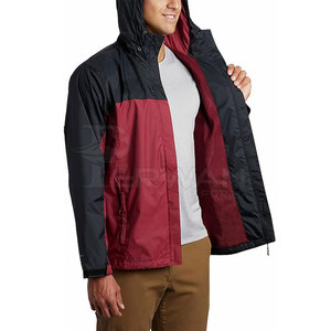 Veste coupe-vent décontractée pour homme, chaude pour l'hiver, avec capuche, fermeture éclair, imperméable, respirante et à séchage rapide - Product Image 2
