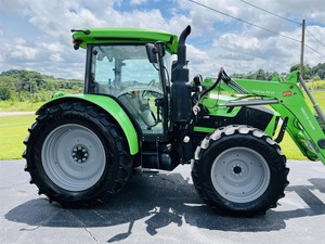 Tracteur agricole Deutz-Fahr 5120G 2022 avec chargeur frontal, pneus à grande traction, cabine fermée, tracteur utilitaire agricole pour - Product Image 5