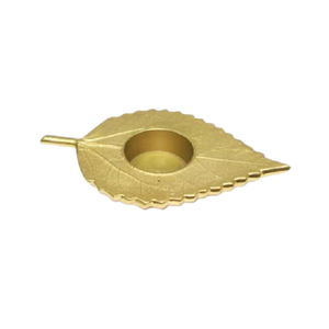 Portavelas de diseño antiguo marrón oscuro y portavelas Soporte de vela decorativo único para uso en el hogar Restaurante y hotel - Product Image 3