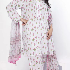 Robe décontractée pour femmes de haute qualité Costume Shalwar Kameez le plus vendu avec de nouveaux designs pour les occasions formelles et décontractées - Product Image 1