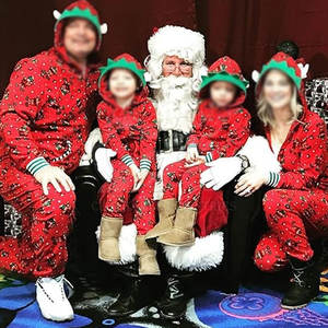 Stylish <b>Christmas</b> Hooded Romper <b>Pajama</b> Set Wholesale Elegant Holiday Designs Premium <b>Christmas</b> Hooded Romper <b>Pajama</b> Set - Product Image 5