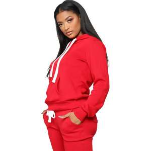 Ropa de Invierno de Alta Calidad Personalizada, Informal, de Lona de Algodón, para Mujer, de Manga Larga, con Capucha, Transpirable, Talla Grande, con Cierre, 240g, Venta al Por Mayor - Product Image 2