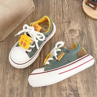 Scarpe Casual da Donna con Suola Morbida in Tela, Stile Cartoon, con Zeppa Alta e Rialzo, Versatili per Uso Quotidiano, Abbinabili per Coppie, Disponibilità Internazionale