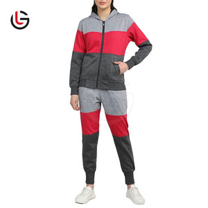 Ropa deportiva de invierno de alta calidad para mujer con capucha 100% algodón transpirable de talla grande sólido GYM Fitness Activewear - Product Image 1