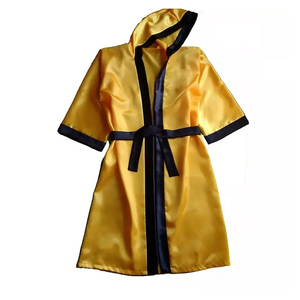 Batas de boxeo 2025 Fighting Body Building Venta superior Material fresco Diseña tu propio vestido de boxeo de Venta caliente - Product Image 2