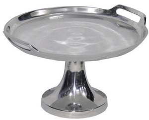 Outils de pâtisserie écologiques de haute qualité, plateau tournant à gâteau en alliage d'aluminium métallique, support de décoration rotatif, compatible micro-ondes - Product Image 6