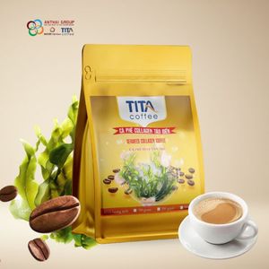 Venta al por mayor extracto de algas colágeno crema fruta Chocolate 5 en 1 café instantáneo en polvo piel saludable belleza bebida para vender OEM - Product Image 1