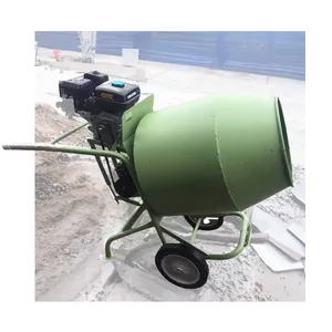 Factory Supplier Reliable Mini Cement Concrete Mixer with Engine Driven No Need For Power Plug-on