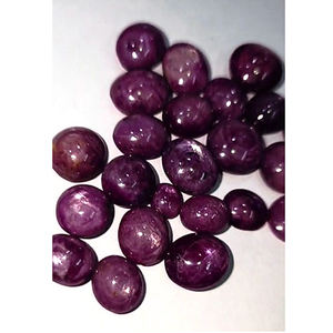 25ชิ้นทับทิมรูปดาวธรรมชาติทรงรีขนาด10มม. ถึง16มม. 322ชิ้นต่อล็อต Iroc ขายดี Manik หลวมอัญมณี CAB เรา $78 - Product Image 3