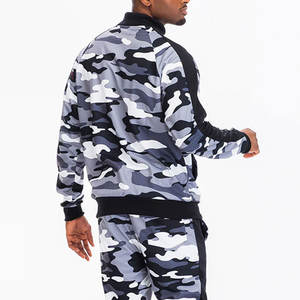 Conjunto de chándal acampanado de alta calidad para hombre con logotipo personalizado de corte holgado con diseño de invierno de temporada - Product Image 6